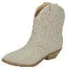 Soda Women's Cowgirl Cowboy Western Stitched Short Booties Pointed Toe (Wide Fit Available)