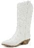 Women's Western Cowboy Stitched Pointed Toe Ankle Boot - Soda RENO