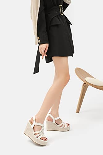 Sopends Women's Espadrille Wedge SandalsPlatforms & Wedges
