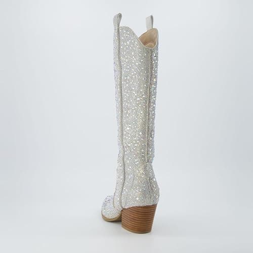 CUSHIONAIRE Women's Caress Tall Western Boot + Memory Foam, Wide Widths Available