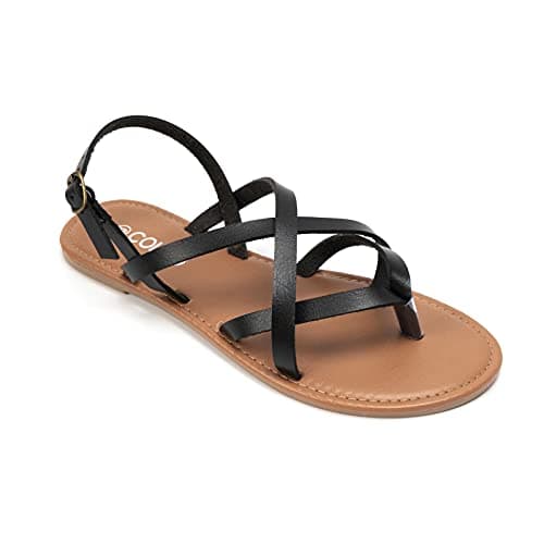 Colgo Women's Adjustable Casual Fisherman Sandals