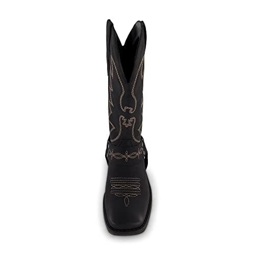 CUSHIONAIRE Women's Mustang Western Boot with Memory Foam, Wide Widths Available
