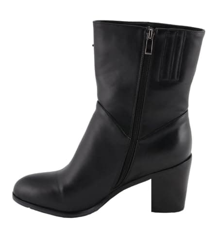 Milwaukee Leather Women's Black Lace-Side Fashion Motorcycle Boots MBL9436