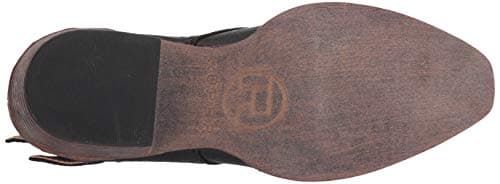 Roper Women's Willa Embroidery Casual Snip Toe Ankle Boot - Brown