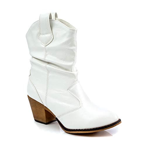 Charles Albert Women's Modern Western Cowboy Distressed Boot