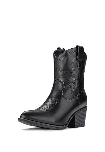 IXU Women's Classic Western Ankle Booties