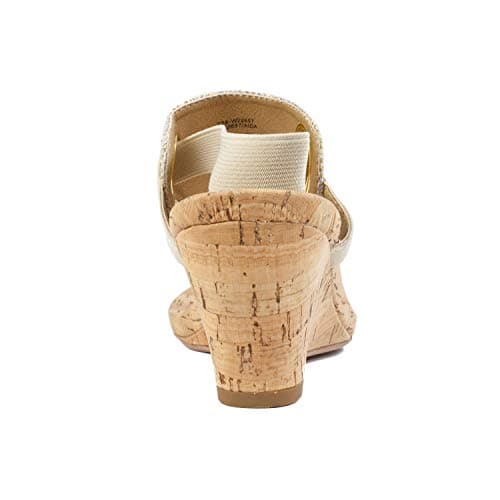 WHITE MOUNTAIN Women's Cork Wedge Sandal