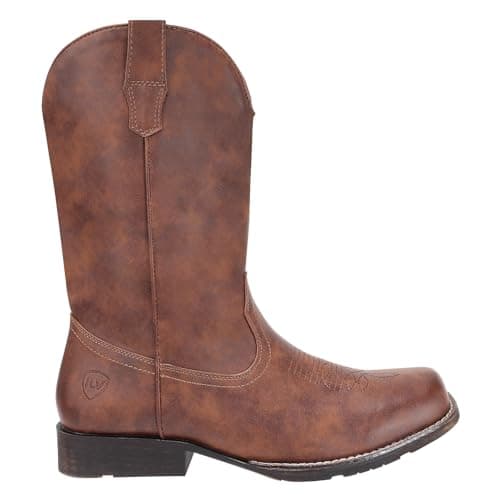 IUV Classic Western Boots for Men Durable & Fashionable