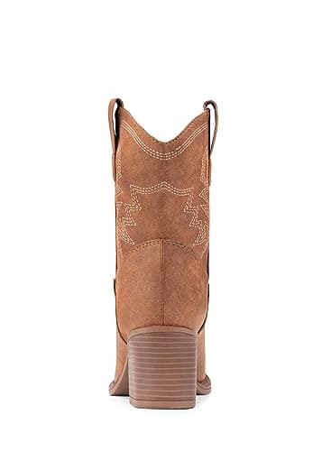IXU Women's Classic Western Ankle Booties