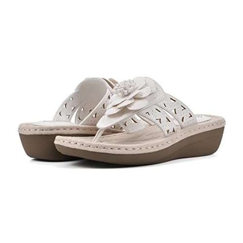 White Mountain Women's Cynthia Wedge Sandal