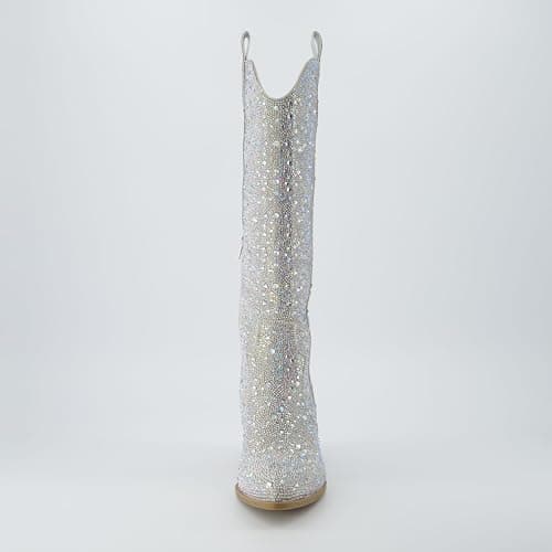 CUSHIONAIRE Women's Caress Tall Western Boot + Memory Foam, Wide Widths Available
