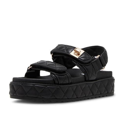 SOVANYOU Raffia Platform Wedge Sandals for Women