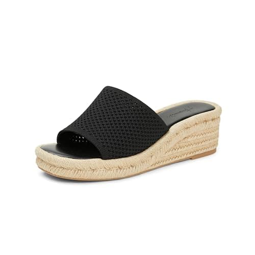 Arromic Women's Comfortable Espadrille Wedge Sandals for Summer Beach Casual Outdoor