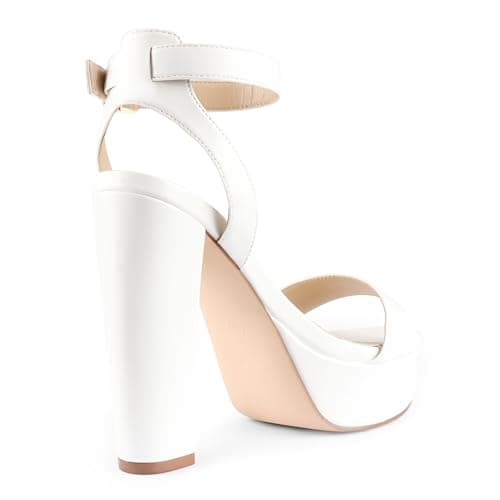 MERUMOTE Women's Fashion Platform Sandals for Summer Weddings Heels