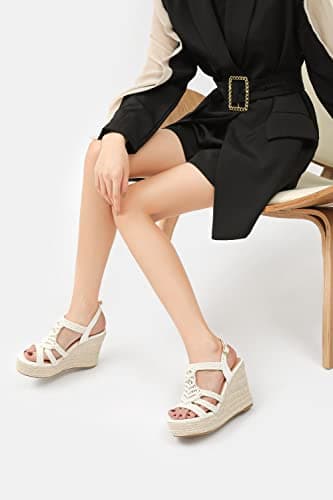 Sopends Women's Espadrille Wedge SandalsPlatforms & Wedges
