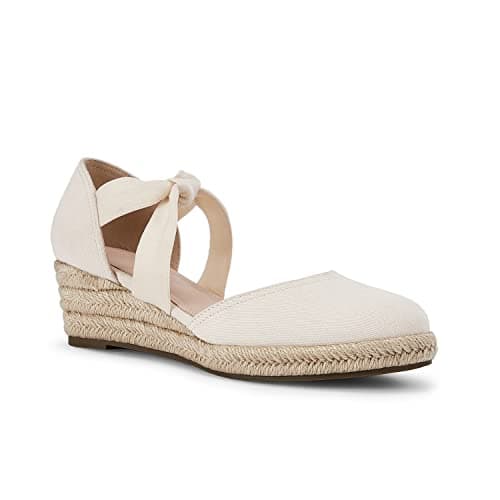 Juliet Holy Women's Bohemian Espadrille Wedge Sandals with Elastic Strap