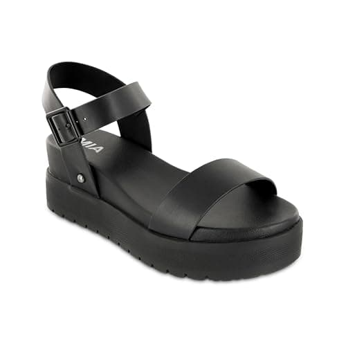 MIA Shoes Kayci Women's Ankle Strap Platform Sandals