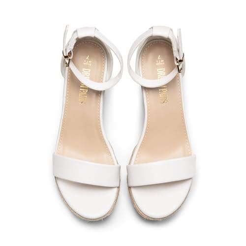 Dream Pairs Women's Comfortable Platform Wedge Espadrille Sandals