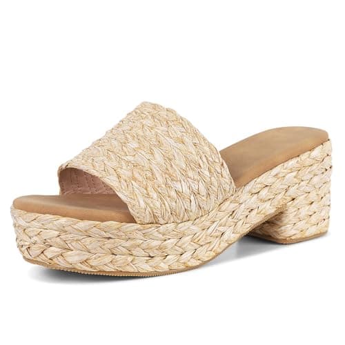 Women's FashionPlatform Sandals Wedges Open Toe Summer Beach Sandals