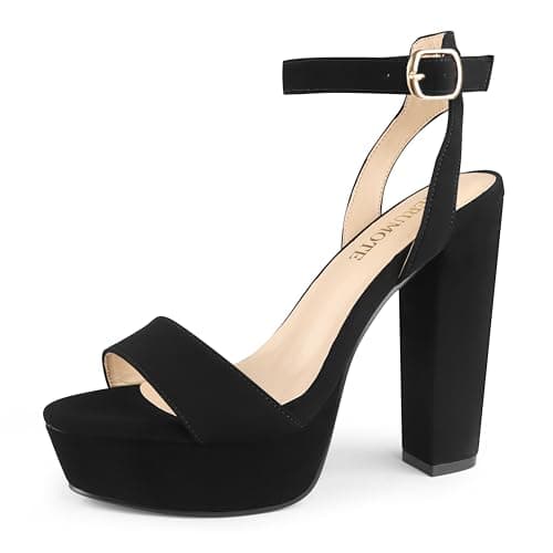 MERUMOTE Women's Fashion Platform Sandals for Summer Weddings Heels