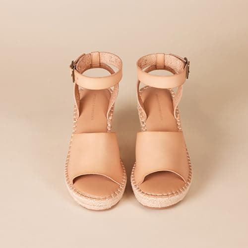 Amazon Essentials Women's Comfortable Wedge Espadrille Sandal