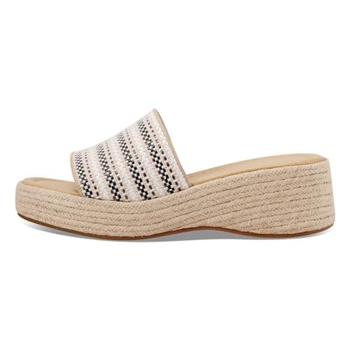 Enttgo Women's Woven Platform Wedge Sandals