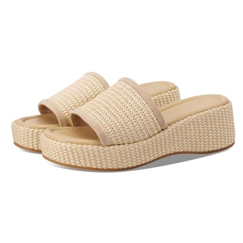 Enttgo Women's Woven Platform Wedge Sandals