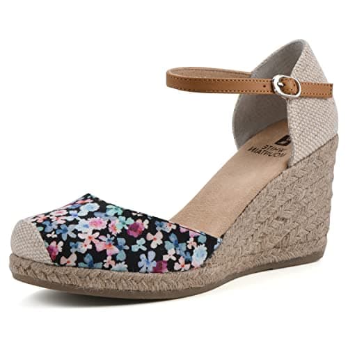 WHITE MOUNTAIN Women's Mamba Espadrille Wedge Sandal