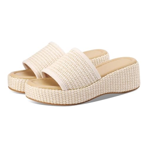 Enttgo Women's Woven Platform Wedge Sandals