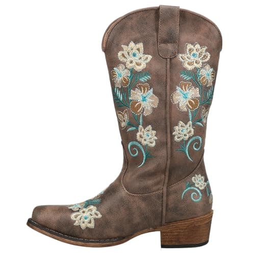 Roper Women's Riley Flowers Western Boot