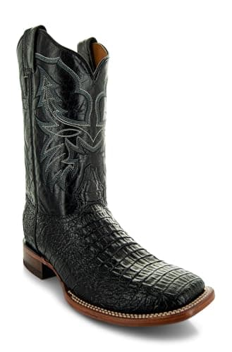 Soto H4001 Men's Caiman Belly Print Cowboy Boots