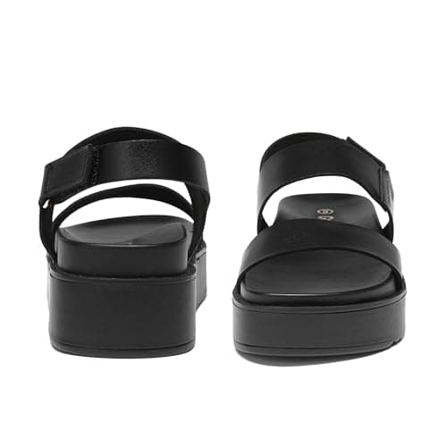 Gorfen Women's Comfortable Open Toe Platform Sandal with Adjustable Strap