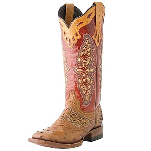 Women's Glitter Studded Rodeo Mid Calf Boots