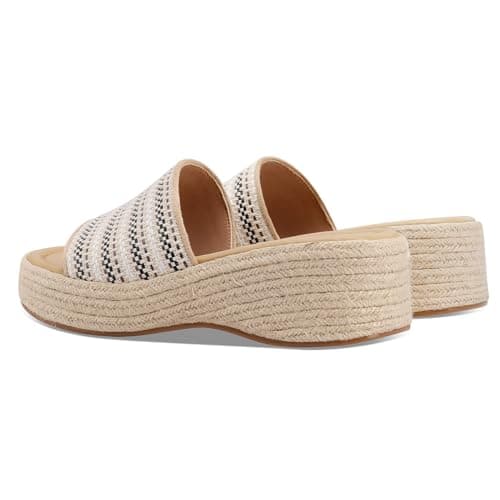 Enttgo Women's Woven Platform Wedge Sandals