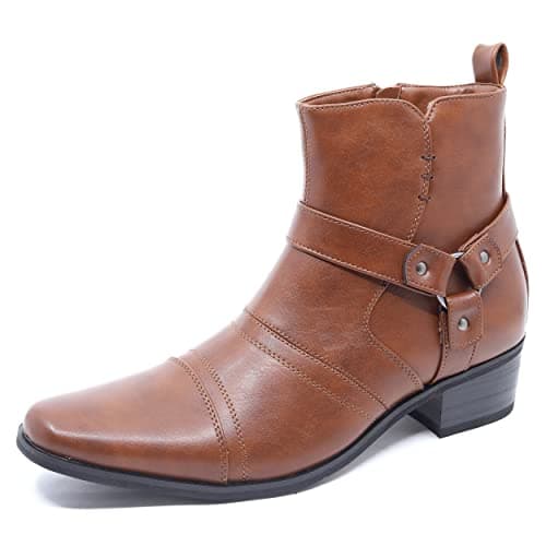Metrocharm Men's Western Cowboy Boots WESTERN-01
