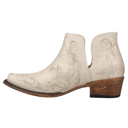 Roper Women's Ava Brown Southwest Embroidered Casual Boots