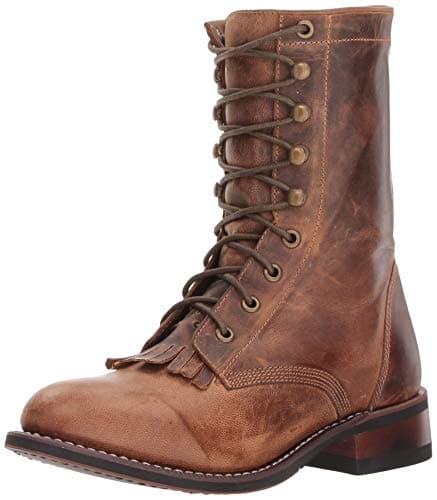 Black Laredo Maddie Embroidered Casual Boots - Mid Calf Low Heel