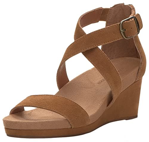 Lucky Brand Women's Kenadee Wedge Sandals