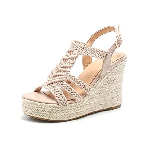 Sopends Women's Espadrille Wedge SandalsPlatforms & Wedges