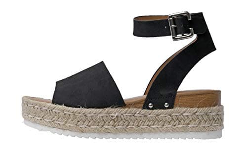 CUSHIONAIRE Women's Espadrille Flatform Sandal