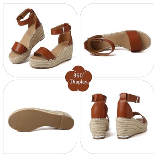 ziitop Women's Espadrille Wedge Sandals
