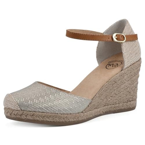 WHITE MOUNTAIN Women's Mamba Espadrille Wedge Sandal