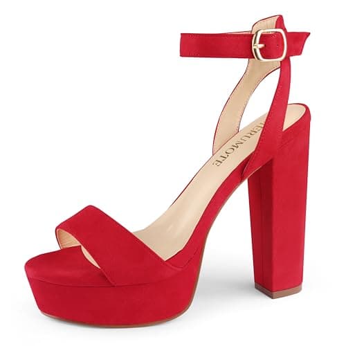 MERUMOTE Women's Fashion Platform Sandals for Summer Weddings Heels