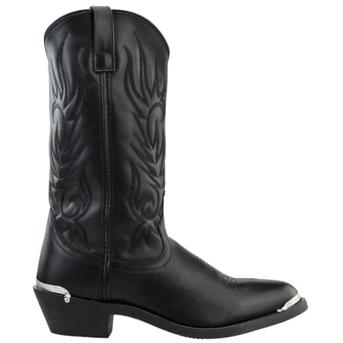 Laredo Mens Mccomb Round Toe Casual Boots - Black Size 12 3E