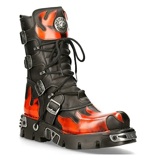 Goth Punk Metallic Boots for Women | New Rock 591