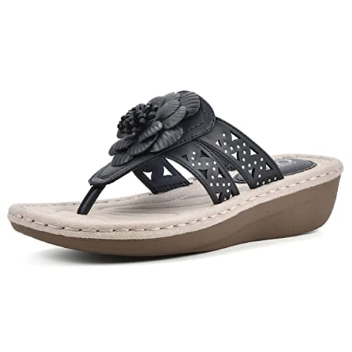 White Mountain Women's Cynthia Wedge Sandal