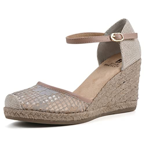 WHITE MOUNTAIN Women's Mamba Espadrille Wedge Sandal
