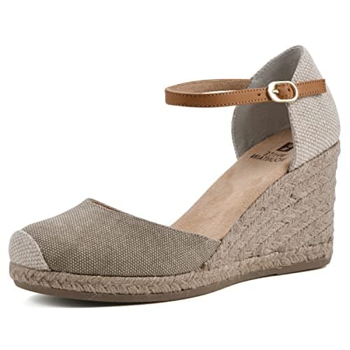 WHITE MOUNTAIN Women's Mamba Espadrille Wedge Sandal