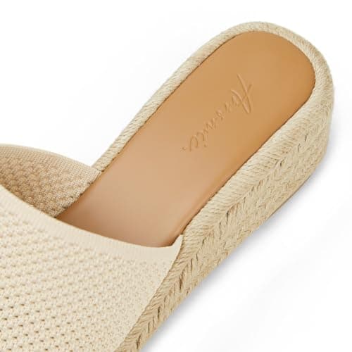 Arromic Women's Comfortable Espadrille Wedge Sandals for Summer Beach Casual Outdoor