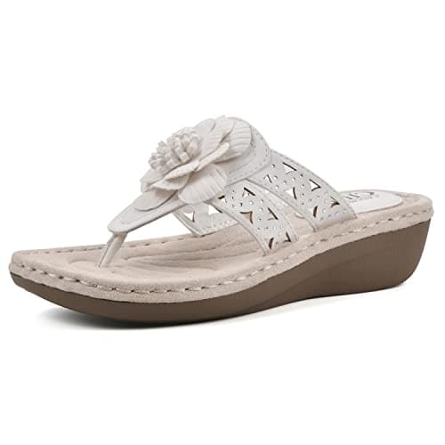 White Mountain Women's Cynthia Wedge Sandal